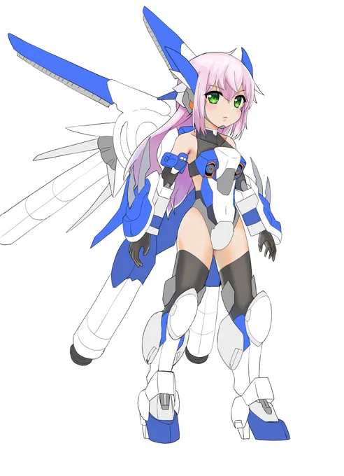～描いている途中で心が折れているイラストシリーズ～ 