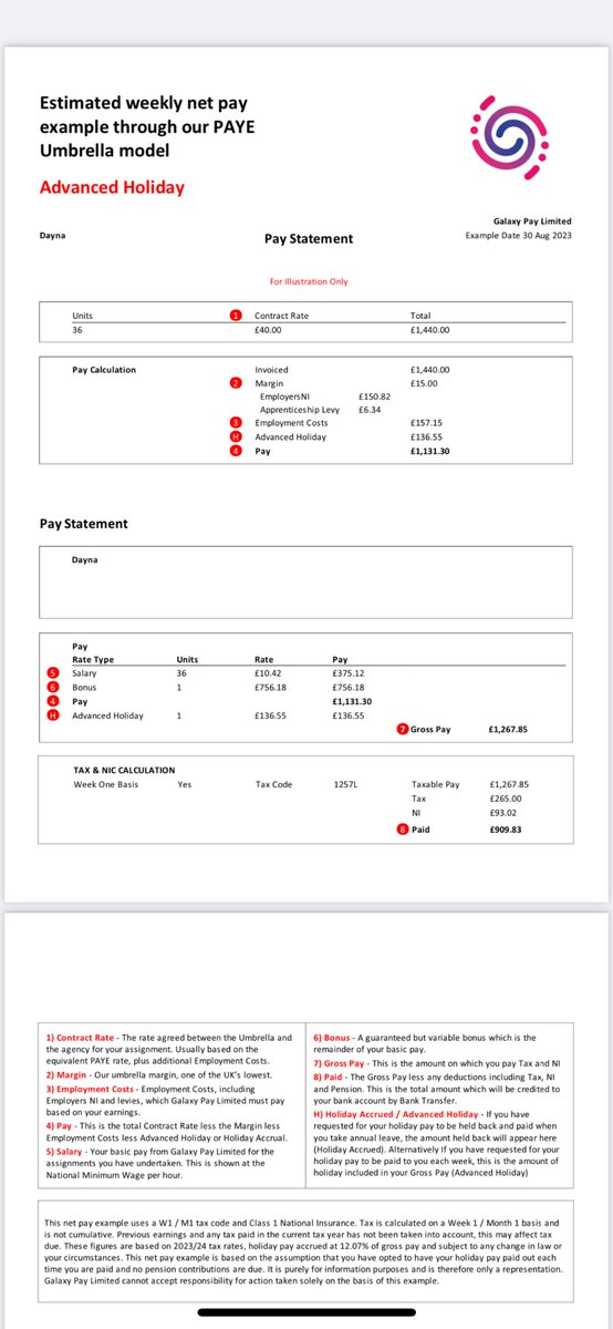We offer complete transparency when it comes to due dil.
Our clients come to us because we make it easy for them to demonstrate compliance in the supply chain.
We provide reports for PAYE, VAT and CIS submissions etc and we  display all deductions on a payslip  with instructions