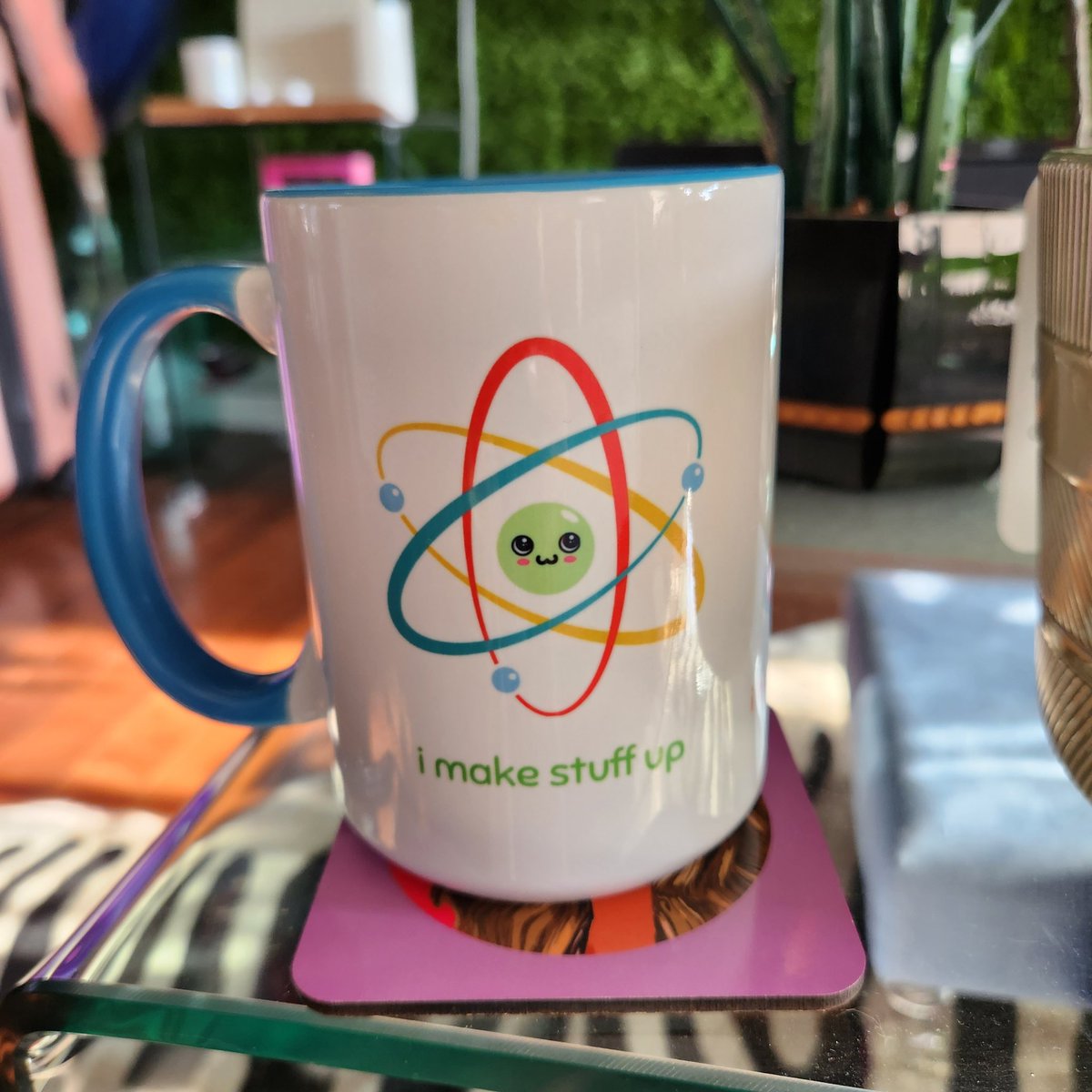 Loving 💚 my new coffee mug ☕️ 

#CoffeeLover #Science