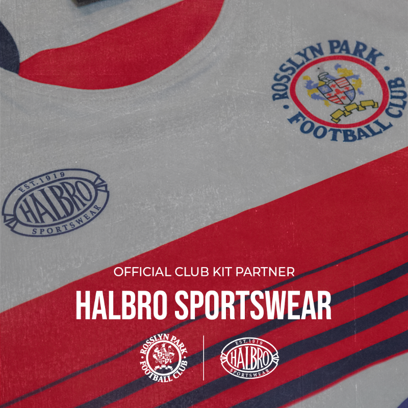 rosslynpark's tweet photo. 📢 We are delighted to announce our brand new multi-year kit partnership with Halbro Sportswear. 

Halbro will produce kit for our Men’s Teams, Netball Club, Minis &amp; Youth, Community Department and a Supporters Range available from our online shop.

Full story ⬇️

#RPFC