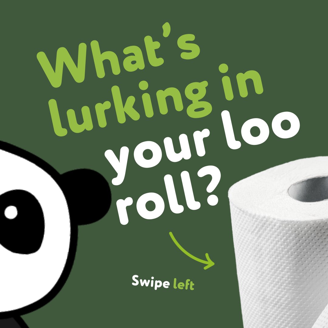 CheekyPandaHQ's tweet photo. Have you ever wondered what holds your tissues together? Swipe left to learn more.

#TheCheekyPanda #Looroll #MadeFromBamboo #vegantoiletries #toiletpaper https://t.co/0VjIP5OeXE