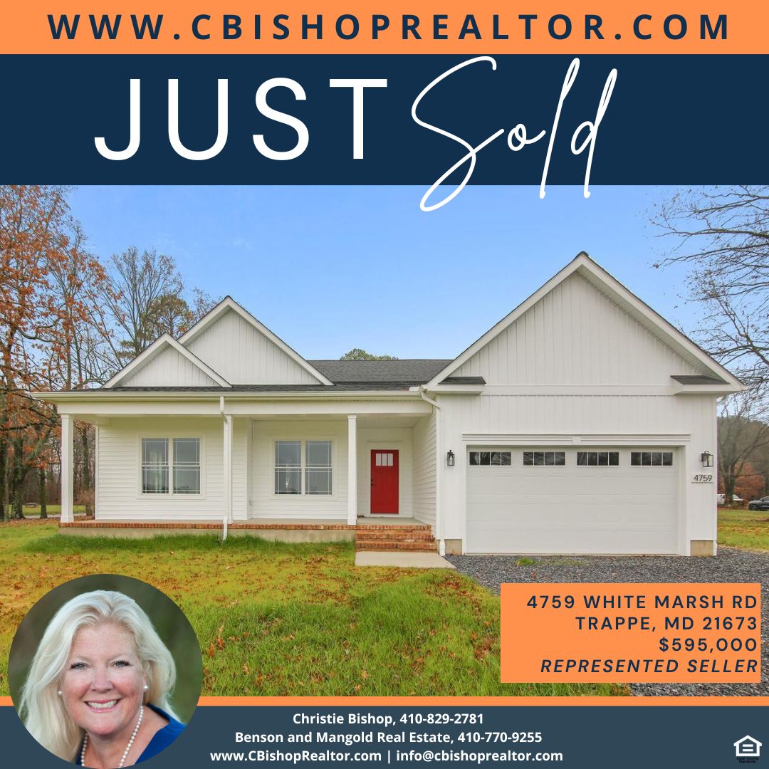✨JUST SOLD✨

email: info@cbishoprealtor.com

#shorelifeisgrand #bensonandmangold #buyersagent #sellersagent #maryland #buy #sell #discover #realestate #homesforsale #listwiththeleaders #realtor #easternshorehomes #easternshoremd #homesweethome #waterfronthomes #luxuryhomes