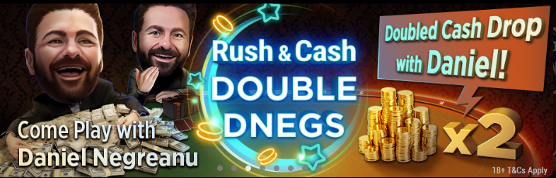 Questje_'s tweet photo. We're LIVE for Double DNegs @GGPoker! ๐ข
Can we find @RealKidPoker and stack him? ๐
Giving away 3x $50 Satty Tickets, Song Requests, Cash Drop Pot Hunting. All on No Delay! ๐ธ
It's Rush & Cash Fri... errr Wednesday! ๐คฃ
โถ๏ธ https://t.co/tTV0ITlSoH
#DNegs #Poker #GGPoker https://t.co/TCJQf5tbec