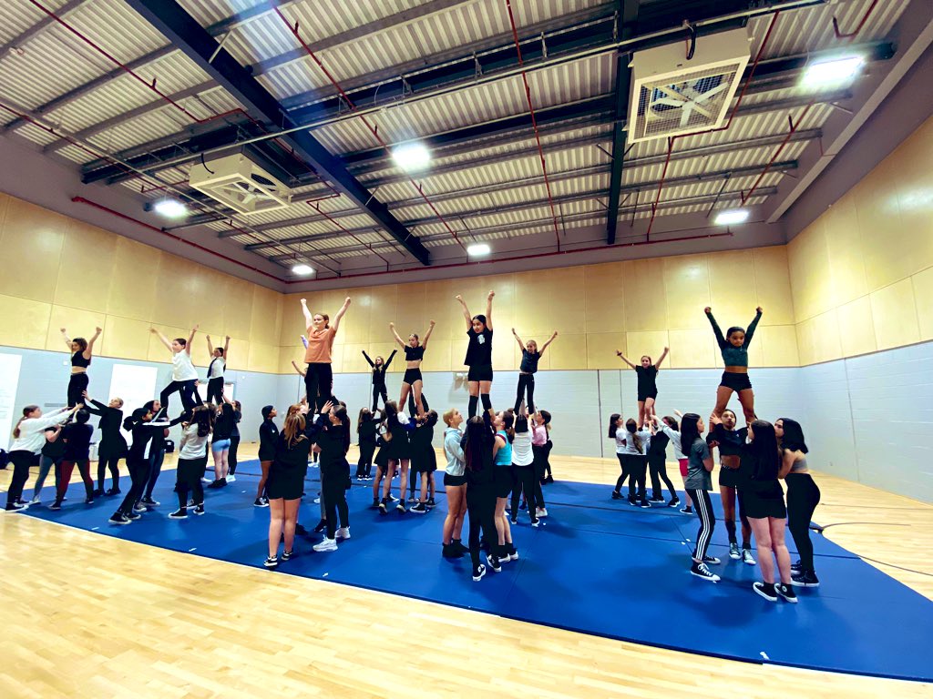 Cheerleading club is back 🎉 

Amazing to see over 60 pupils come along to our first session 🙌🏼

We can’t wait to see what this year has in store 😊