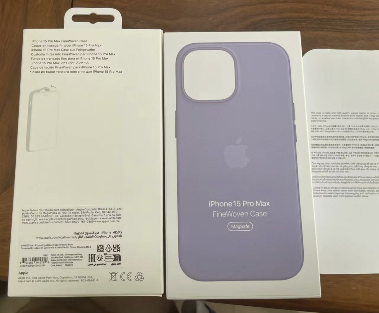 Apple IPHONE 15 PRO FINEWOVEN CASE WITH MAGSAFE - Funda para móvil