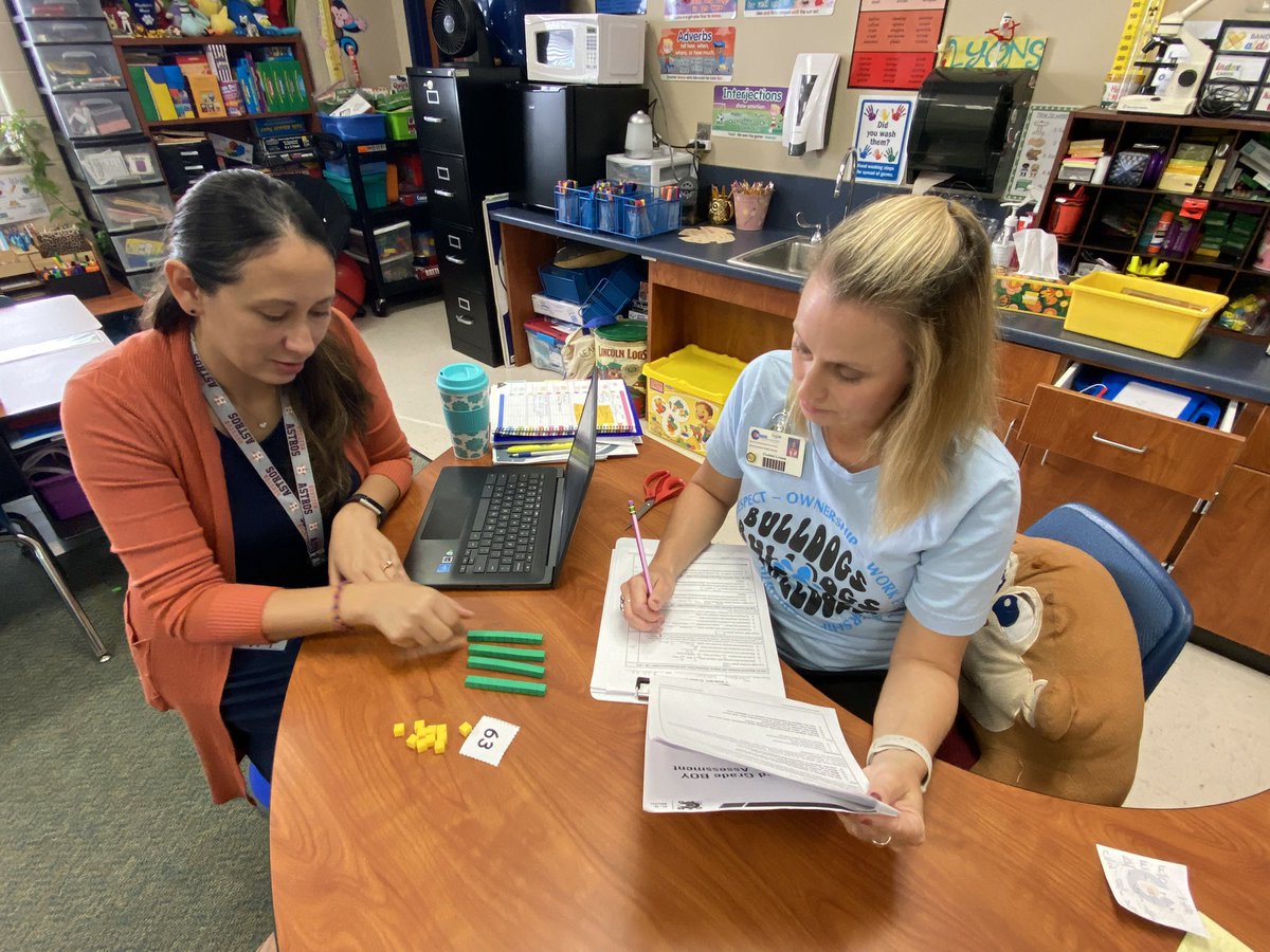 2nd Grade PLC <a href="/BWEBulldogsCISD/">Birnham Woods Elementary, Conroe ISD</a> Calibrating each other for Early Math Assessments. #BWEistheBestPlacetoBe