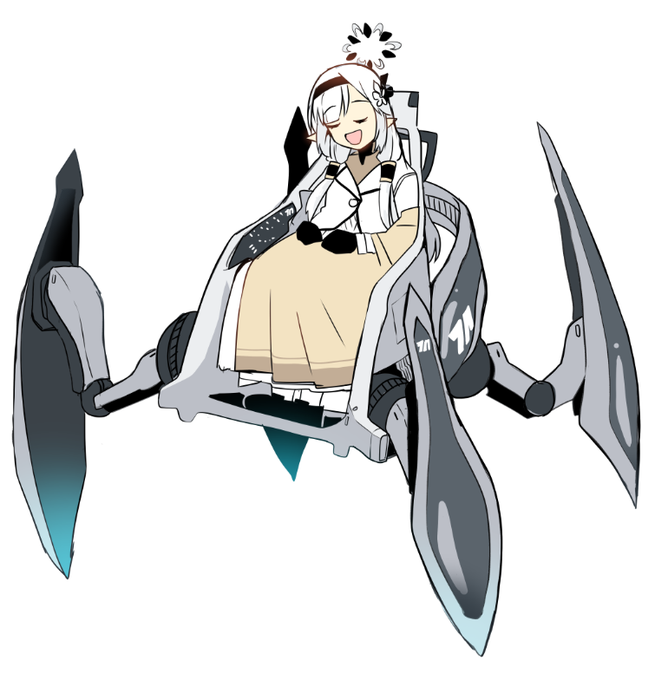 「mecha musume open mouth」 illustration images(Latest)