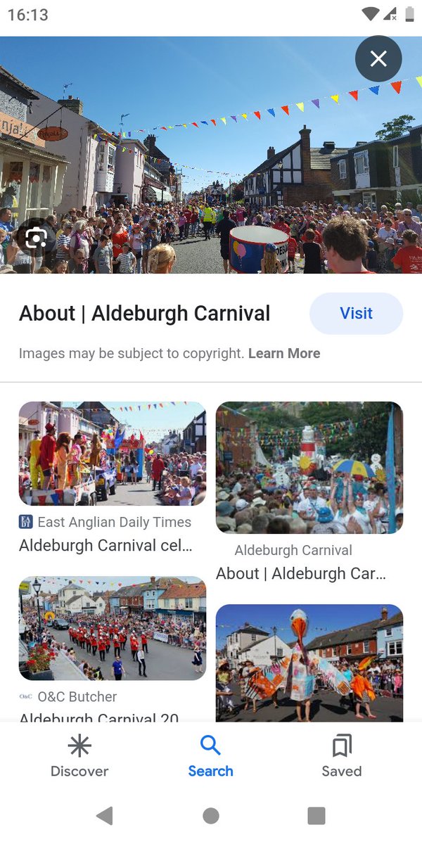 August 2023 Carnival in Aldeburgh, Suffolk. Arrests: nil.