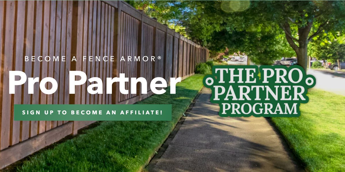 FenceArmorAl's tweet photo. 💰 Want passive income? Share your love of Fence Armor! Become an affiliate, get promo tools &amp; earn commissions: https://t.co/TTdkUjx1aL. 

#affiliatemarketing #fenceproducts #earnmoney https://t.co/eyaoK4kHL3
