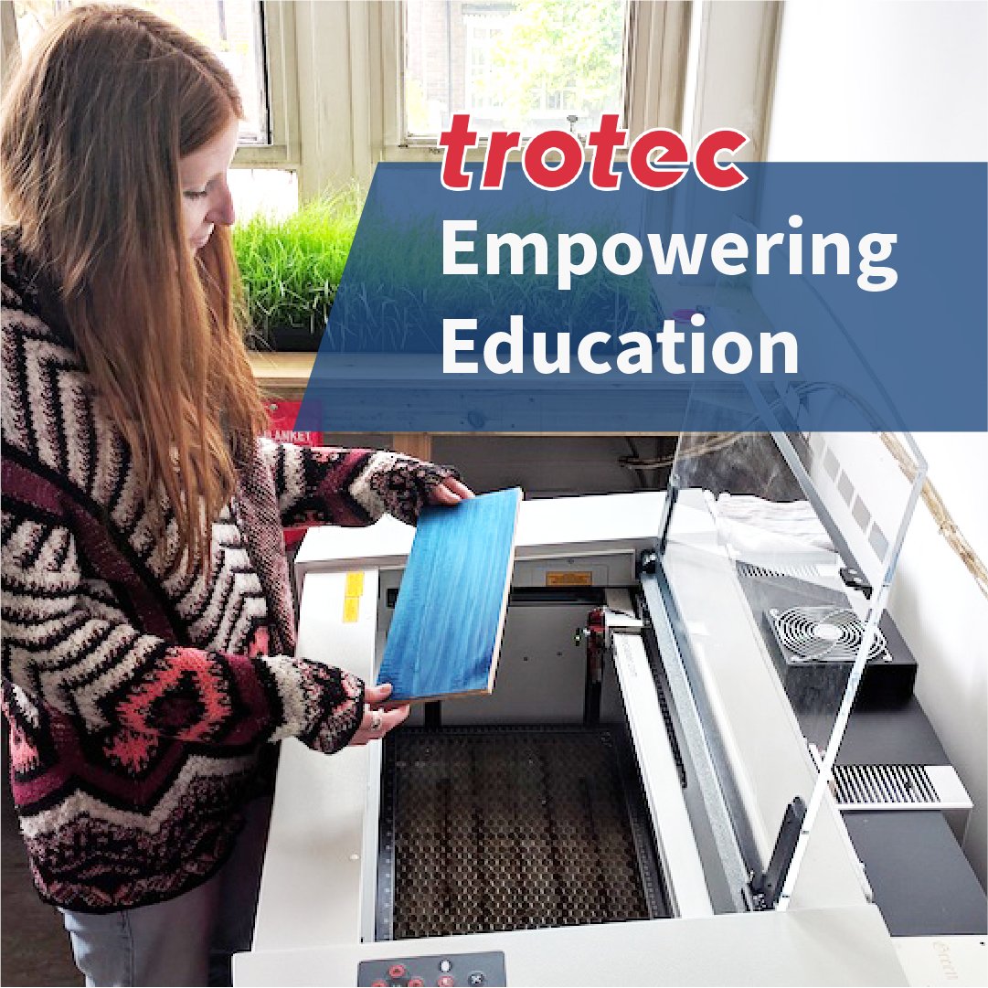 As students gear up for a new school year, we're excited about the role our lasers play in the classroom.

Join us in celebrating #BackToSchool and the endless possibilities of laser-powered education!

How do you envision lasers in the classroom?

bit.ly/trotec-edu