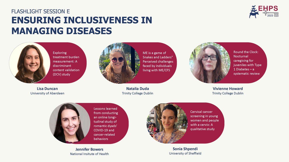 Ensuring Inclusiveness in Managing Diseases
Chair: Maria Blöchl
Room: B1410