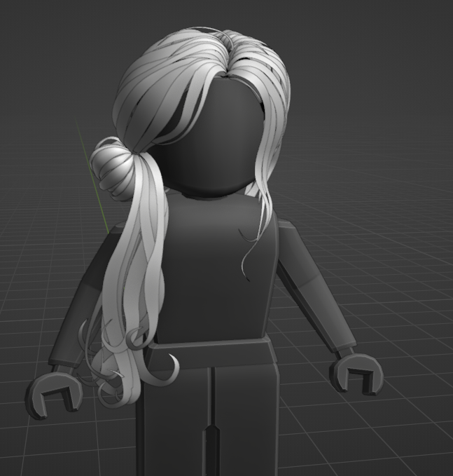 Roblox Good Hair - Download Free 3D model by sandrafaki