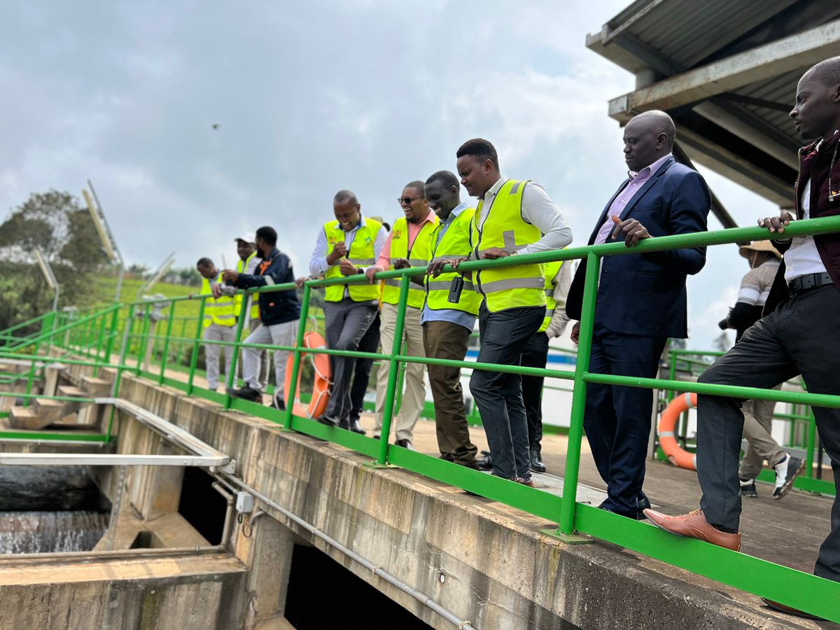 🚰 Today the Board of Directors led by the Board Chairperson <a href="/CharlesKarondo/">charles karondo</a> inspected water projects in Muranga County.🌍 As Kenya charges towards Vision 2030 and BETA, these initiatives promise to reshape water landscapes in Nairobi, Kiambu, and Murang’a Counties. 1/2