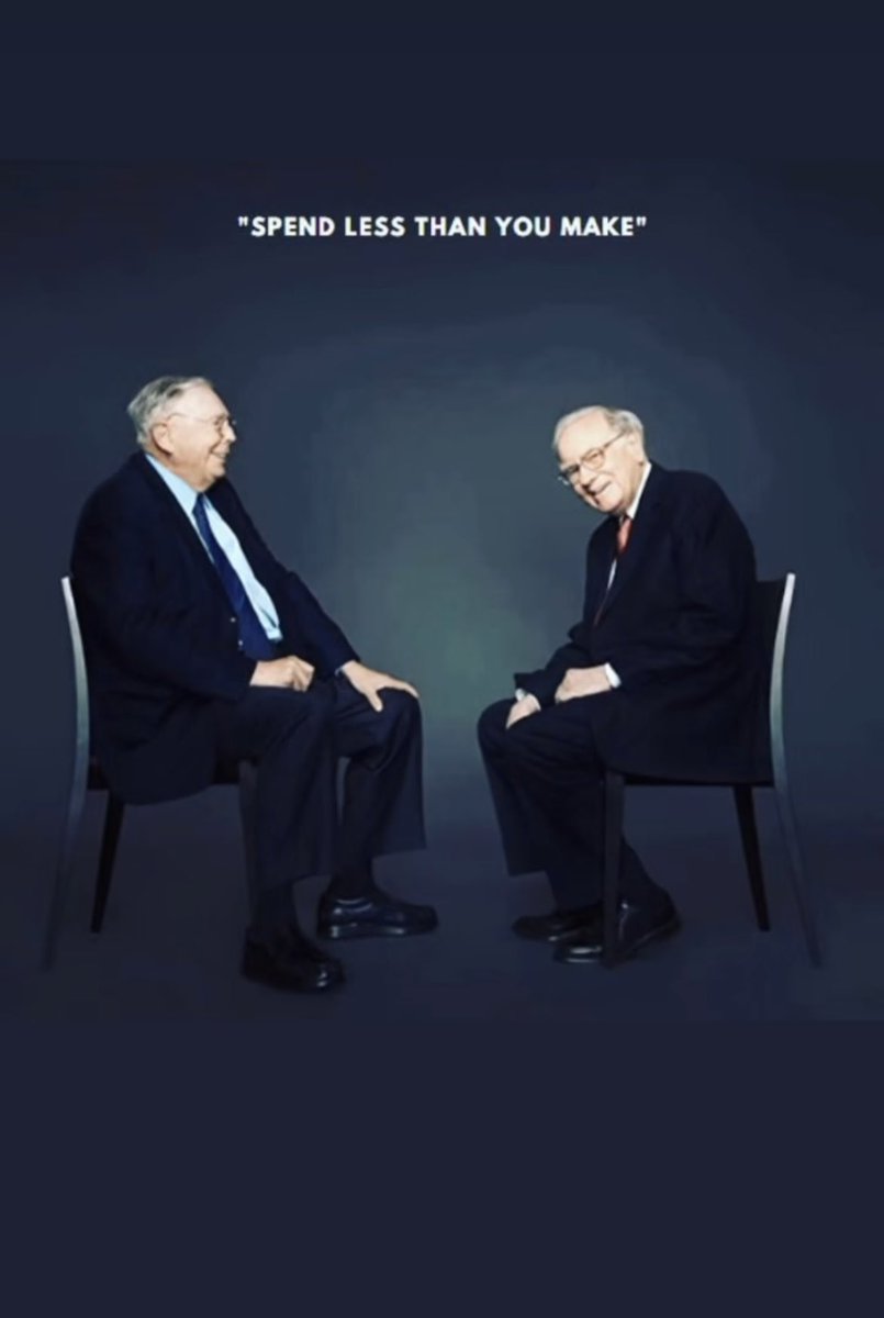 Simply put and well-said, Charlie Munger and @WarrenBuffett.💰

Click 👍 if you agree.

#payyourselffirst #bedisciplined #haveaplan #savemoney #TrustTowerpoint #WarrenBuffett #CharlieMunger