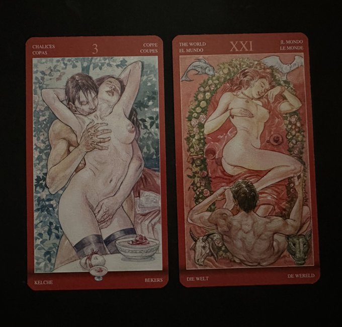 hey babe, my tarot cards say you should worship me today 🥰 https://t.co/YdMUYlm8p9
