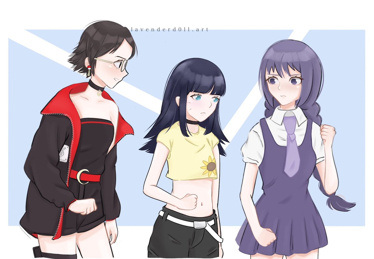 Sarada x Himawari x Sumire 
TIMEKSKIP

#sarada #himawari #sumire #borutotimeskip #BorutoTwoBlueVortex