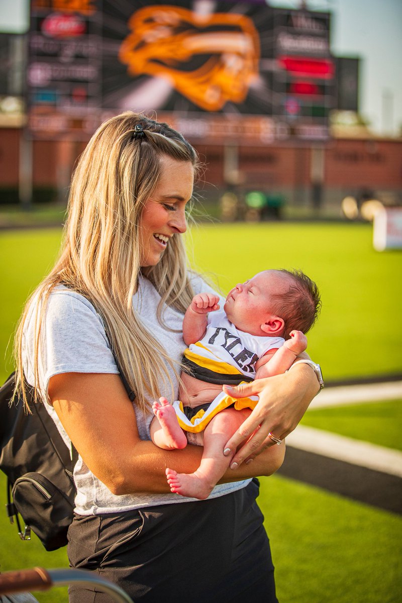 bethbeeston's tweet photo. Baby Girls first football game! Cheering on @TJCFOOTBALL @ApacheAthletics https://t.co/LfwIleRzRY