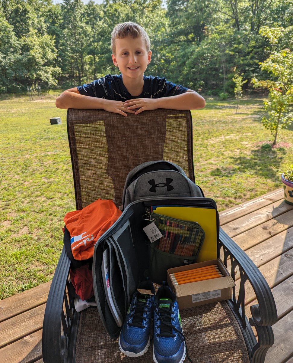 Congratulations to Jared and Adam!! They were two of our four winners of the $100 Back to School Shopping Spree for participating in our Youth Summer Reading Challenge. Looks like they got some pretty amazing things!
#SchoolRules #SummerReading #Winner