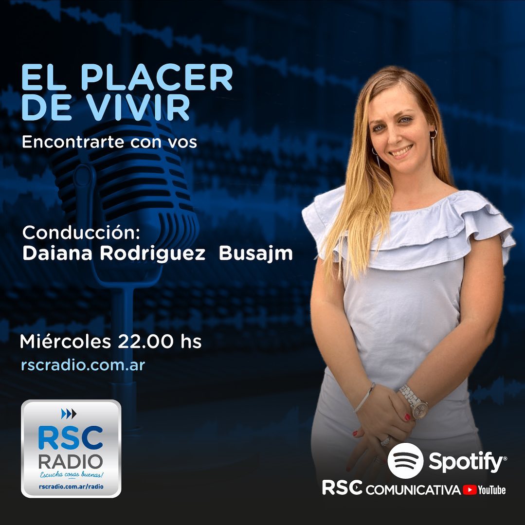 EN EL AIRE “EL PLACER DE VIVIR” todo lo necesario para encontrarte con vos, con la conducción de Diana Rodrigez Busajm junto a  la mejor música. Escuchá: bit.ly/2ZHy9eH #escuchacosasbuenas