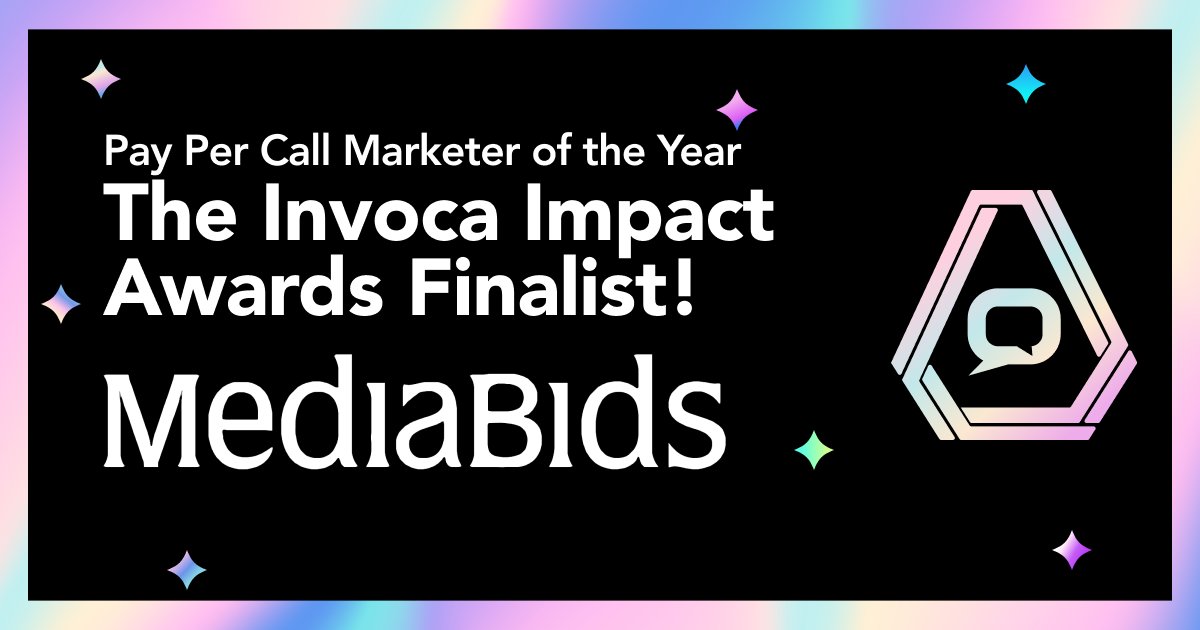 Vicki MacDonald from MediaBids is honored to be a finalist for pay-per-call marketer of the year at this year's #Invoca Impact Awards! #MediaBids #Invoca #InvocaImpactAwards #ConversationIntelligence #AI