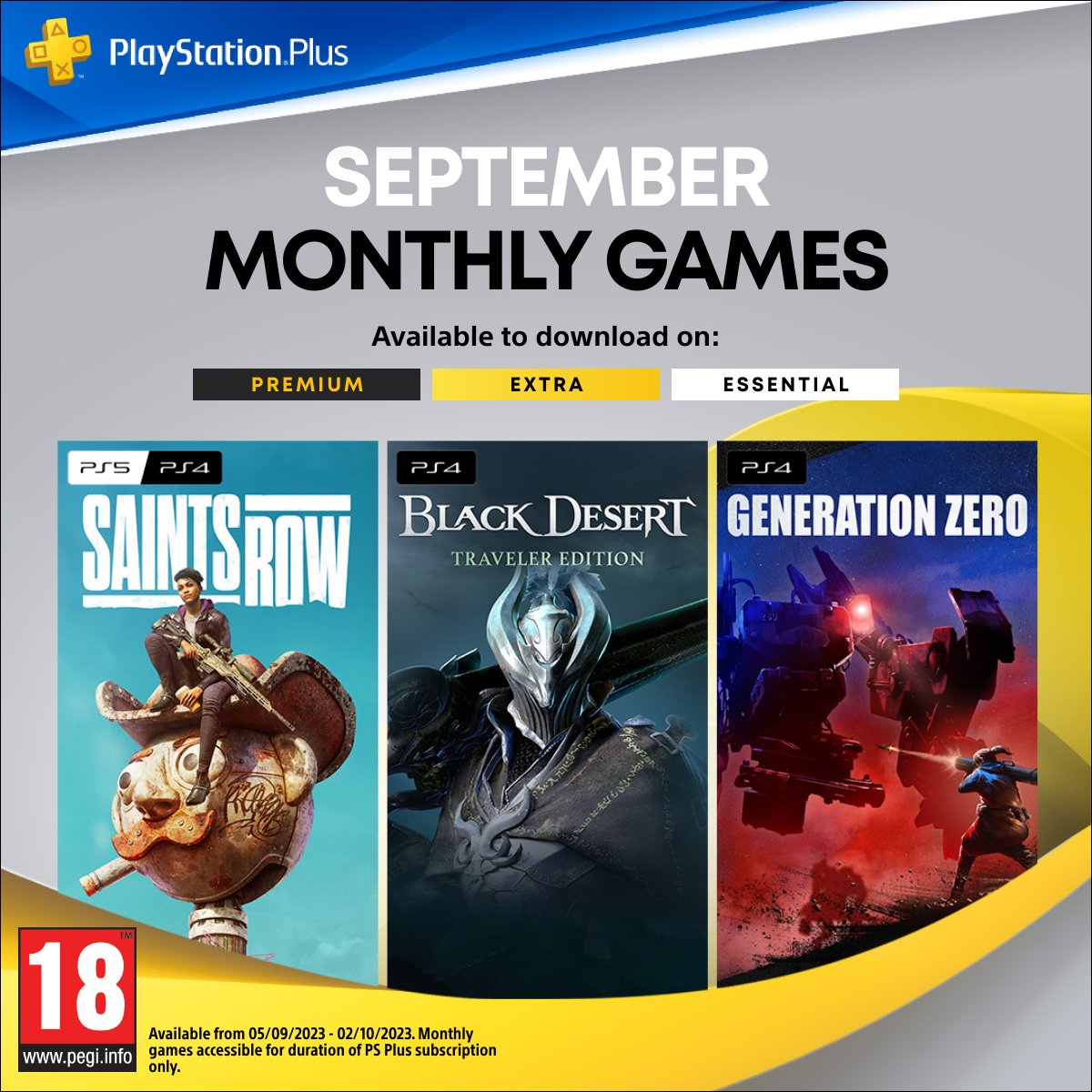 PlayStation Plus Monthly Games, October 2023! #psplus #psplusessential