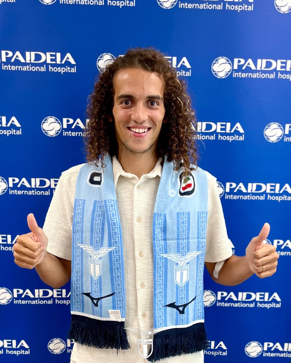 🏥 Visite mediche di idoneità in <a href="/PaideiaHospital/">Paideia International Hospital</a> per <a href="/MatteoGuendouzi/">Matteo Guendouzi</a> 

#AvantiLazio 🦅