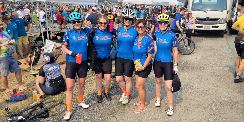 Last weekend, Teresa and the@KDFoundation11 team rode a total of 177km for the 2023 Tour de Cure for BC Cancer and, of course, Kristian and all those who have been touched by cancer. The ride raised over $7 million!

#lmdg #kristiandomingofoundation #2023TourdeCure