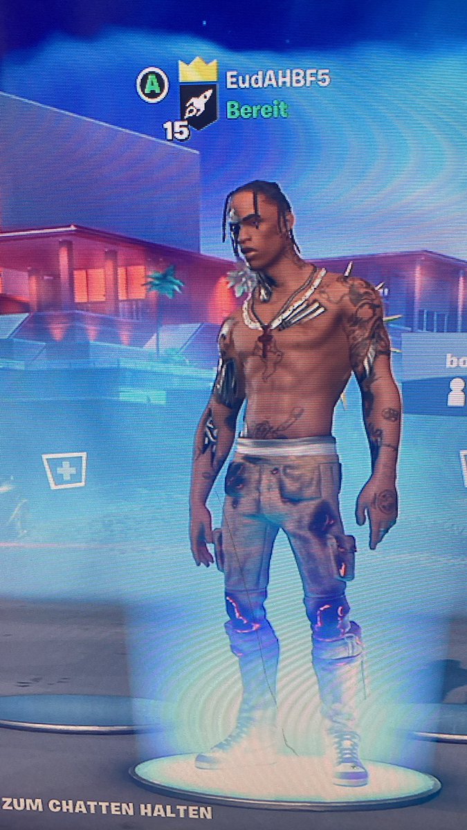 Why drehen die Kids gerade so durch wenn ich mit Travis spiele ? Irgendwo irgendwas verpasst ?? Kontolevel 3421 / spiele seit Oktober 2019 #fortnite und bin 47 Jahre alt . OG sein Vadder geschätzt ..