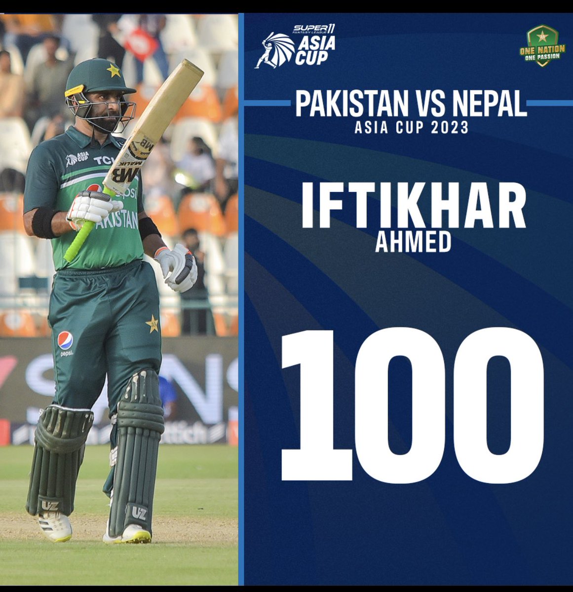 AbidAli_Real's tweet photo. congratulations to the exceptional performances of @babarazam258 and @IftiMania on the field. Pakistan zindabad 🇵🇰🇵🇰👏👏👏
#ExemplaryPerformance #CricketMaestros #AsiaCup2023 #PAKvsNEP🇵🇰❤️🎉🎉 https://t.co/YUW3YTfDpn