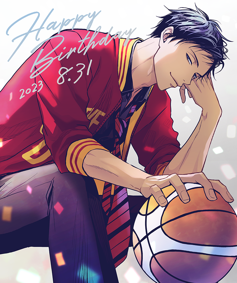 eijo_q's tweet image. 青峰くんおめでとう🎉🎉🎉
また一年楽しくバスケを！🥳🥳
#青峰大輝生誕祭2023
#青峰大輝誕生祭2023