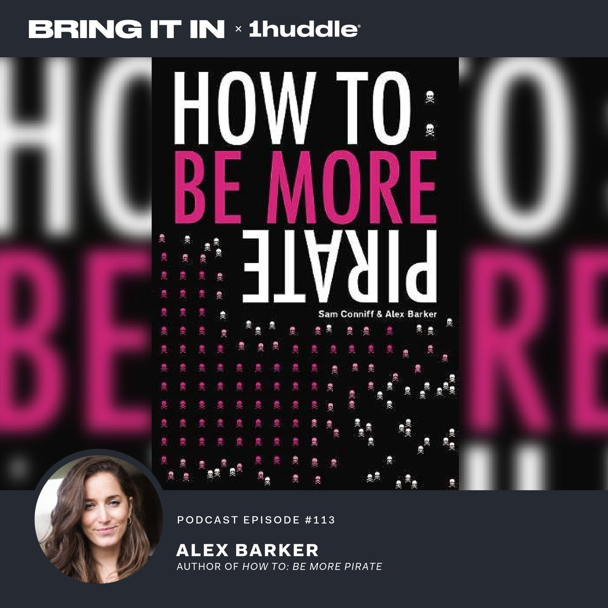 We’re still talking about pirates on the podcast, because there's just too much treasure to dig up here 😏 Today, we’re looking at the “sequel” to “Be More Pirate” with the aptly named “How to Be: More Pirate” by our guest, @AlexandraBarke1. 🏴‍☠️