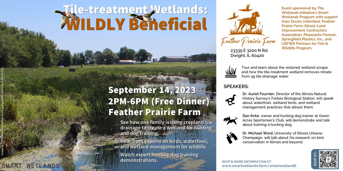 smartwetlands's tweet image. Hunting and farming can be mutually beneficial. Please attend our field day on September 14 near Dwight, IL, to see how. Please make sure to RSVP so we have enough food for dinner! smartwetlands.farm/smartwetland6 @IllinoisLICA @SPIPipe #wetlands #wetlandwednesday