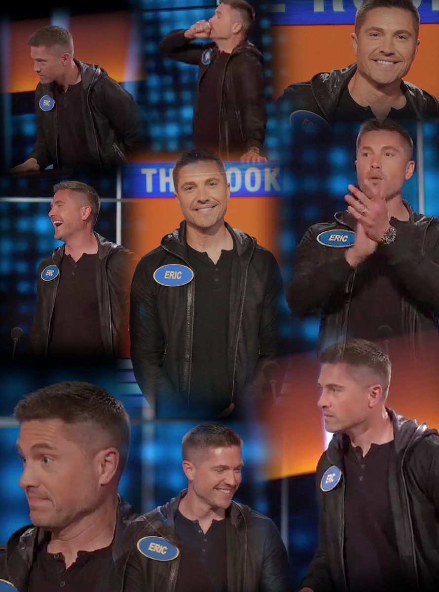 Eric Winter was so competitive during #CelebrityFamilyFeud 😂

#TheRookie