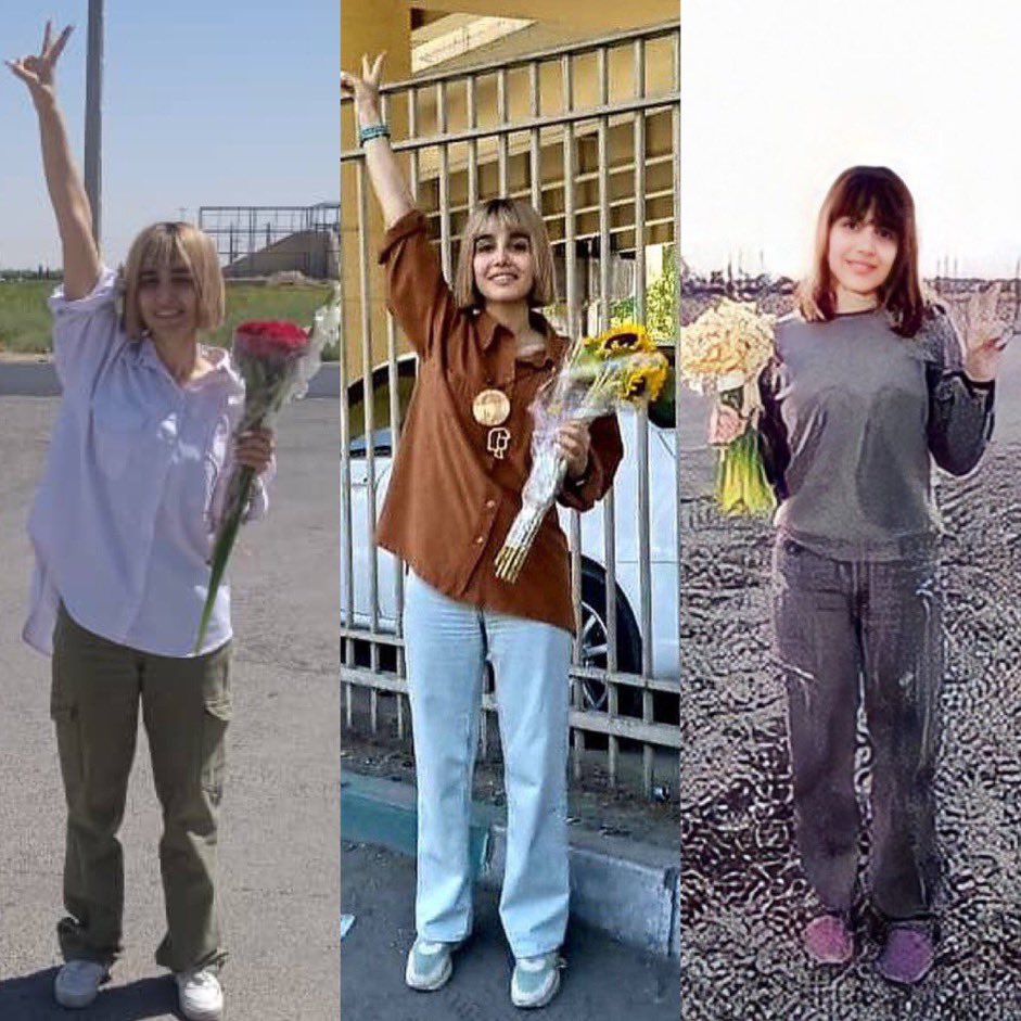 Quand une journaliste fait trembler une dictature ! À chaque sortie de prison, <a href="/maroofian_n/">Nazila Maroofian|نازیلا معروفیان</a> défie le régime en publiant une photo d’elle sans voile. Ce matin, elle a été violemment battue à son domicile et arrêtée pour la quatrième fois en moins d’un an ! Ne l’oublions pas. #Iran