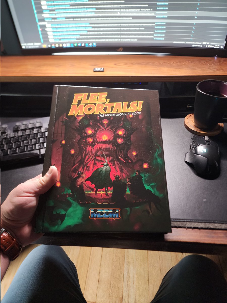 PecTheMage's tweet photo. My new @helloMCDM Monster book has arrived! 🥳 https://t.co/jr7BIobh2a