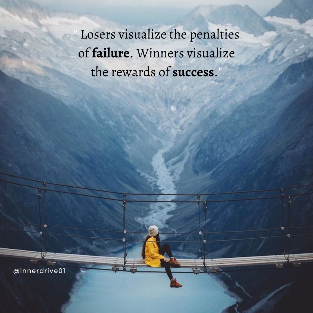 innerdrive01's tweet photo. The difference between winners and losers is their mindset. Winners focus on the positive, while losers focus on the negative.

#inspiration #motivation #success #achieveyourgoals
#believeinyourself #visualizeyourdreams
#positivethinking #dreambig
#innerdrive https://t.co/BiwRC7dEiX