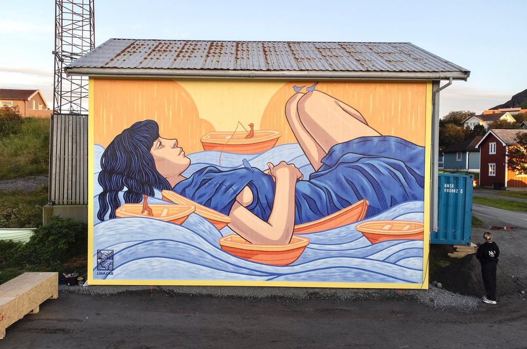 brababella's tweet photo. #Streetart by #LidiaCao @ #Lovund, Norway, for #UpNorthFestival
More pics at: https://t.co/rwC97haQlw
#streetartLovund #streetartNorway #Norwaystreetart #arteurbana #urbanart #murals #muralism #contemporaryart #artecontemporanea @lidiacao_ https://t.co/05HwiuvMEa