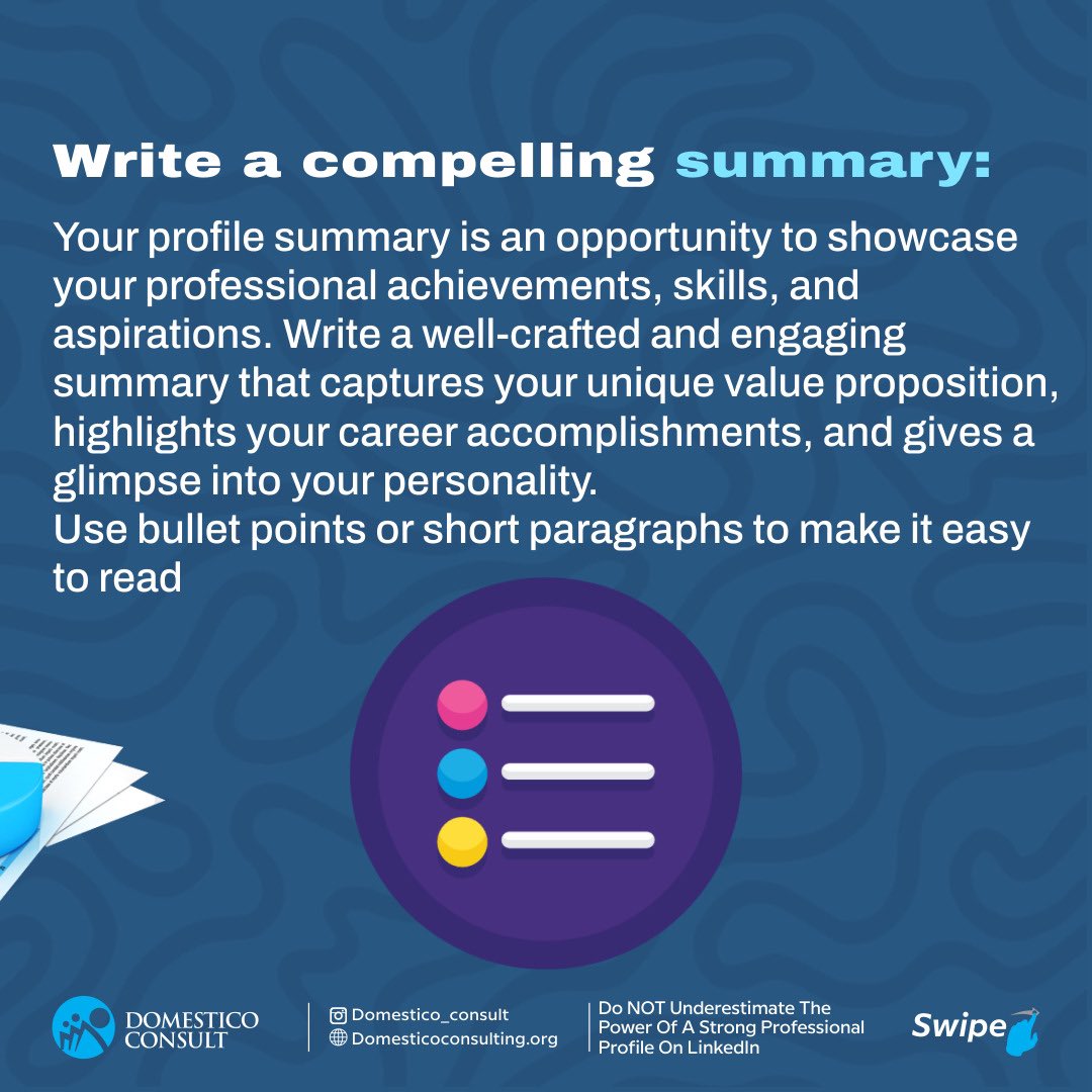 Domesticonsult's tweet photo. Tech enthusiasts get in here!
Don't just focus on getting a job, why don't you also focus on building yourself digitally? Especially on LinkedIn!
We have provided ways to use your LinkedIn account to its best capacity! Follow these steps!
#domesticoconsult #techies #techpros https://t.co/jUBOkt6hwl