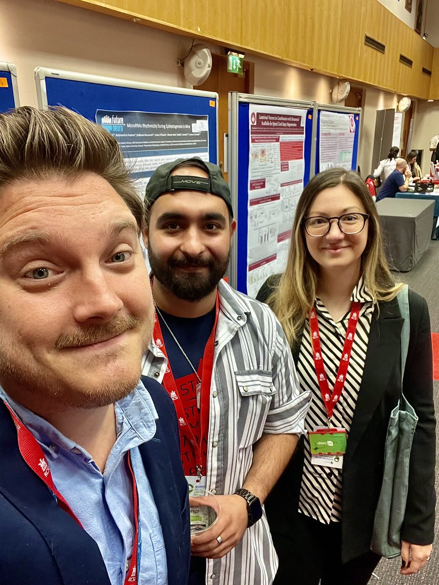 NStrogulski's tweet photo. It is conference season for the Loane Lab. Great interactions made possible by the @NeuroscienceIRL (a sister society of @FENSorg) conference at @RCSI_Irl. Wonderful plenary talks and also a space in the limelight for ECRs. #NSI2023 #neuroscience https://t.co/n81gDAtIMj