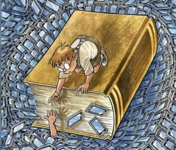 albert_cunill's tweet photo. Aquesta il·lustració mostra molt bé un dels problemes actuals...

This illustration shows very well one of the current problems… https://t.co/dEc20TVcVK