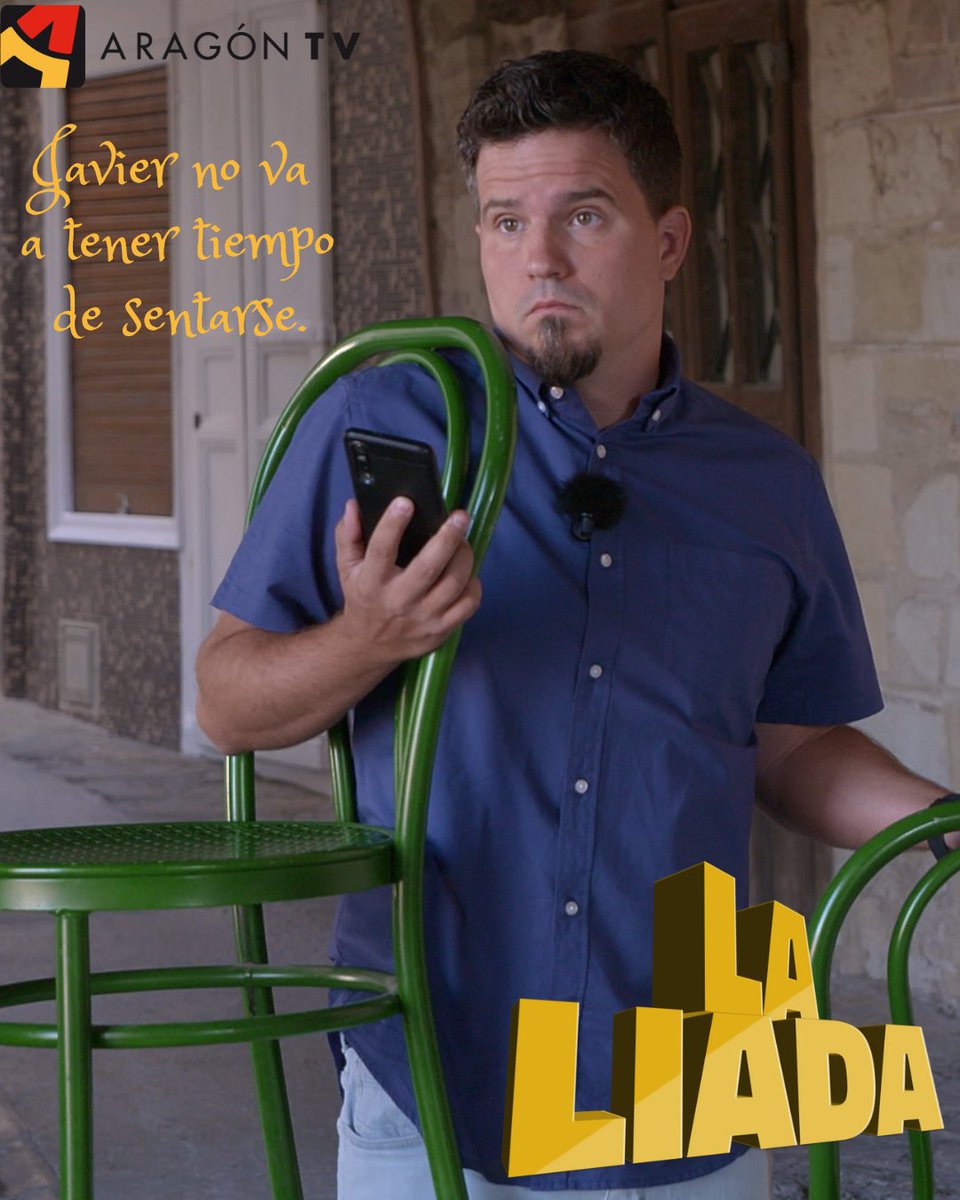ESTE DOMINGO LA LIAMOS CON SILLAS. 🪑😄🪑🥴🪑😲
¿QUIERES JUGAR? 💃🪑
DOMINGO - 2130H - ARAGON TV 📺💥
<a href="/aragontv/">Aragón TV</a> @ayuntamientodebenabarre <a href="/udbenabarre/">U.D.Benabarre</a> @benabarre_turismo @laspiscinasbenabarreresort @bibliotecabenabarre