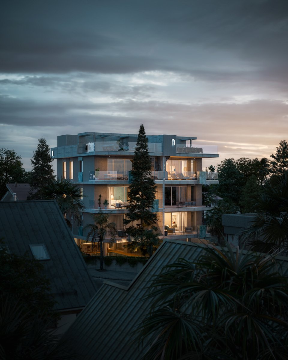 CoronaRenderer's tweet photo. Experience a full sunset at the Art Halkidon—the latest project from Architectural Visualization studio NYM. See more: https://t.co/6iOP2F0gLU https://t.co/YaIdR1ZoV1