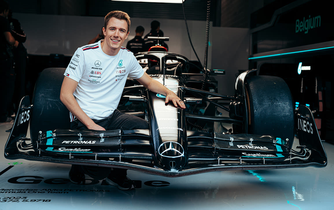 Mercedes_F0's tweet photo. Frederik Vesti will race for the Mercedes-AMG-Petronas F1 Team in the 2024 season. 🇩🇰🧨 https://t.co/SNOj7KLhNR