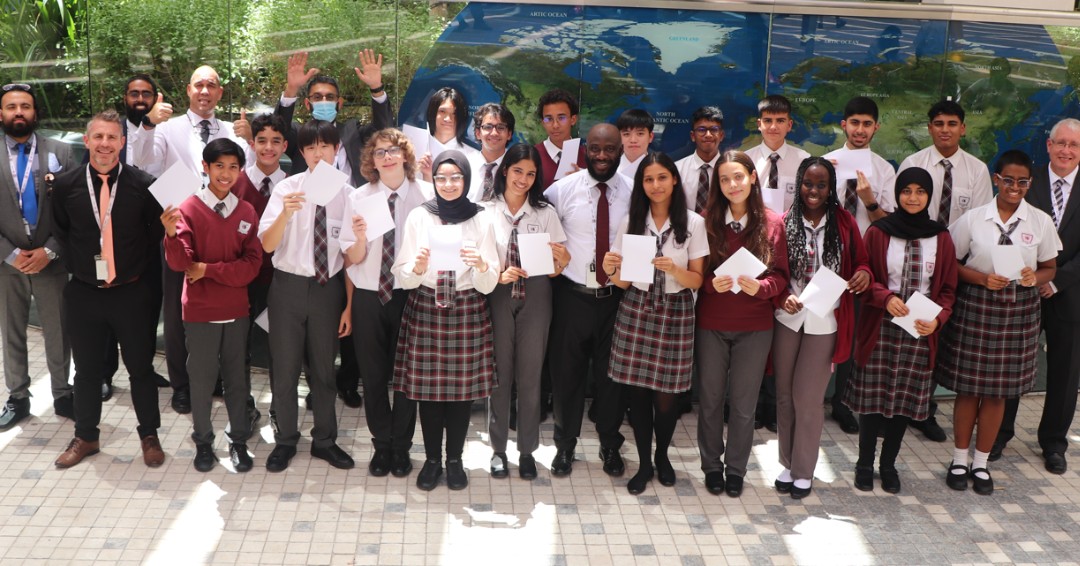 OryxSchool's tweet photo. Congratulations to our 2nd cohort of Y10 students who wrote their IGSCE fast track Mathematics examination in June. They had a 100% pass rate with all grades at A/A*. An outstanding achievement! Special thanks to Mr. Momodu, who guided the students through the course. #oryxschool https://t.co/iVlpnPlvuu