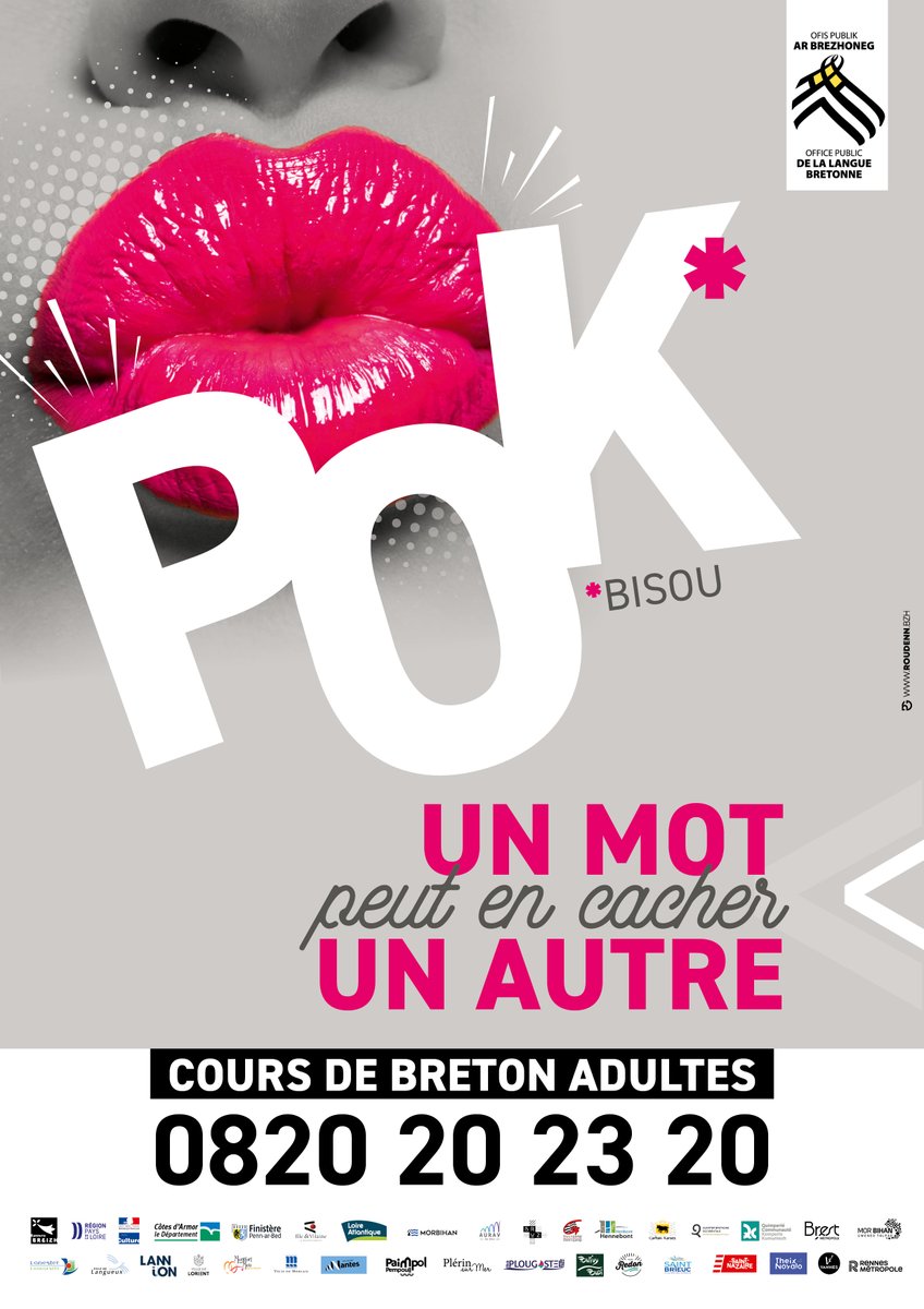 🧑‍🎓La campagne de promotion 2023 des cours de breton pour adultes se prépare. 
✍️ Afin de trouver un lieu d'apprentissage près de chez vous et les coordonnées d'organismes qui dispensent des cours de breton, parcourez le site de l'OPLB : fr.brezhoneg.bzh/evenement/2258…
#POK #breton #bzh