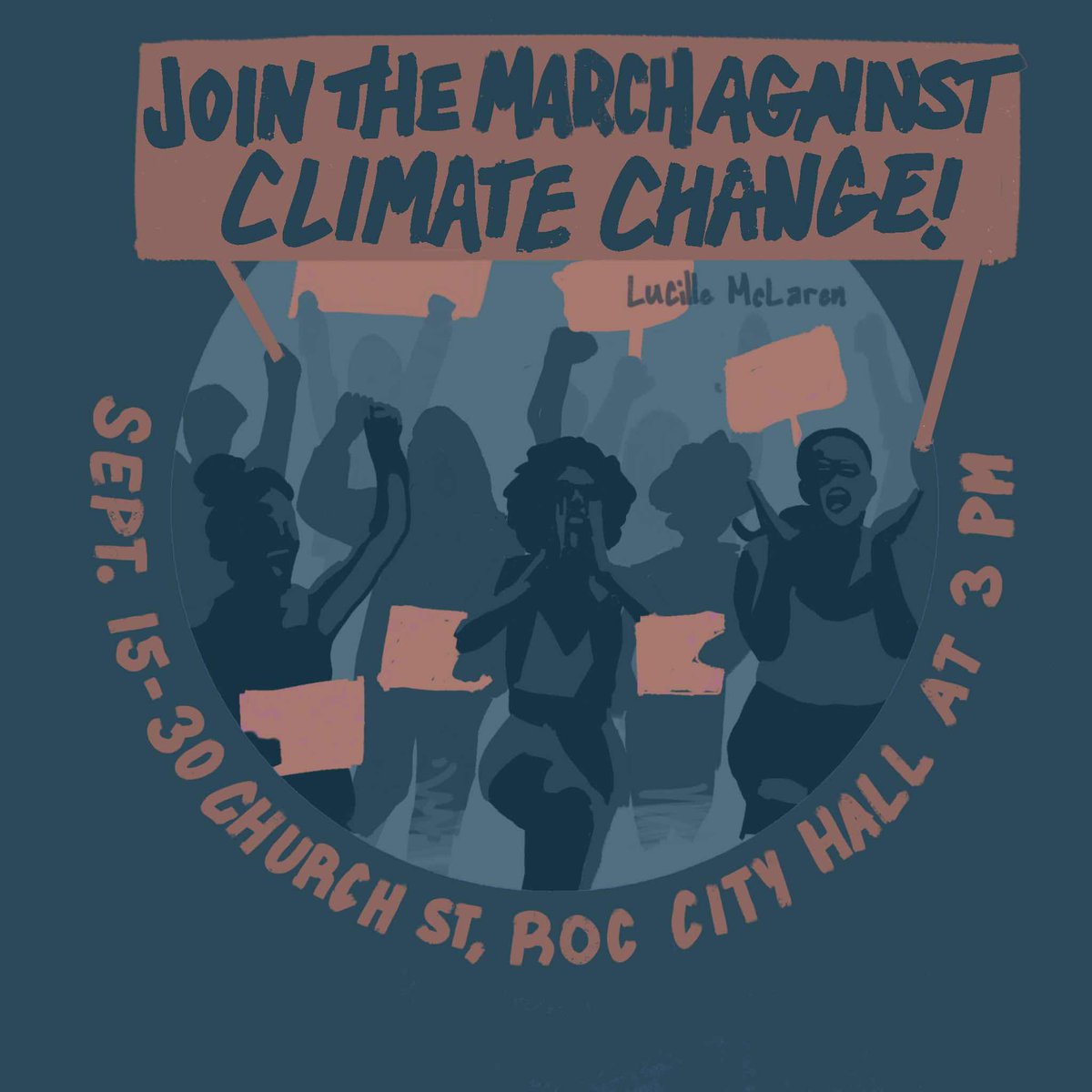 climategfl's tweet photo. 📢 #Rochester have you made plans to attend the
#ClimateMarch on September 15? Join Sunrise Movement, Rochester Youth Climate Leaders, the Accelerator, and other climate-concerned organizations and individuals to demand #ClimateAction.

Register here: https://t.co/hJwEFyEPE6 https://t.co/uUwZc78UDd