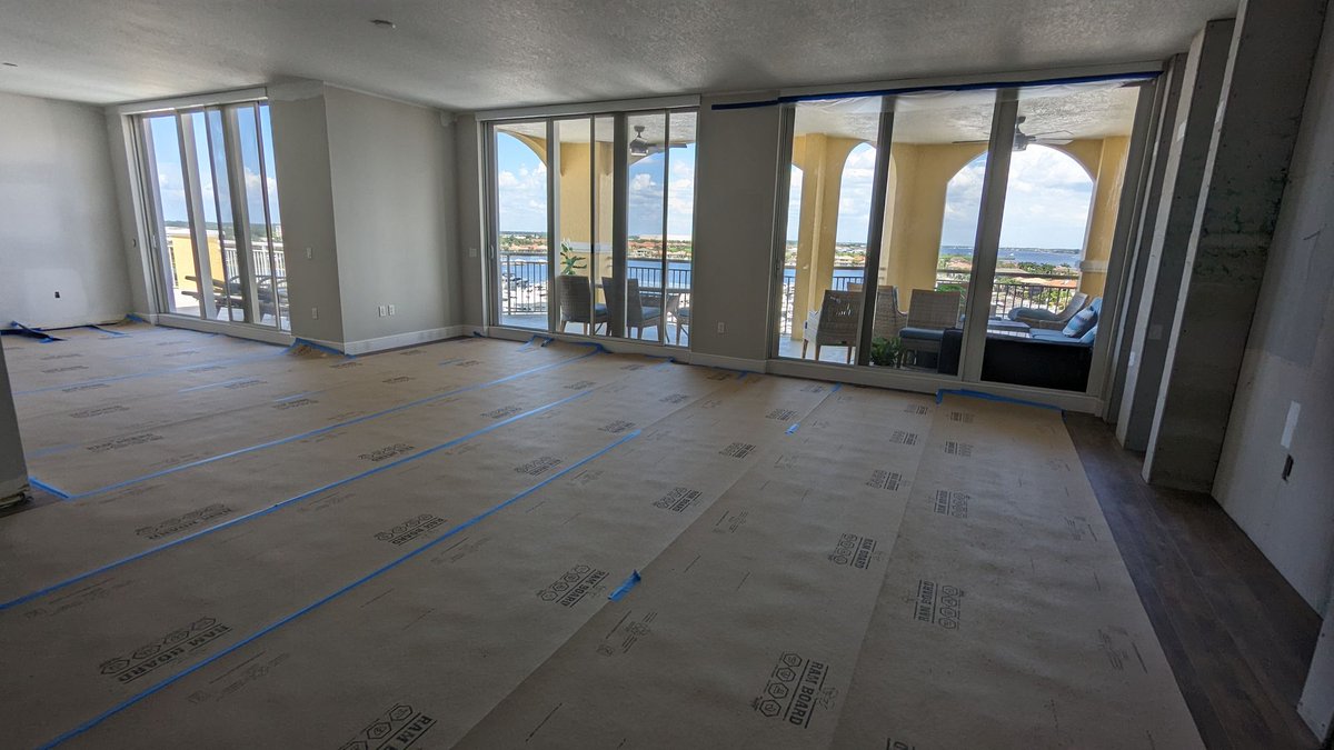 Demolition is underway on this spacious penthouse condo renovation in the gated, waterfront community of Laguna at Riviera Dunes. With open water views and a vibrant community, our clients intend to make this their forever home, but it needed an update.

#TheRamosWay #TampaBay