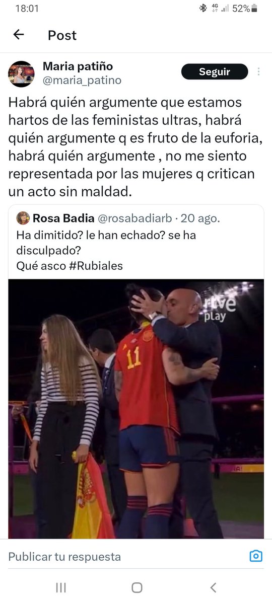 JmurciJ's tweet photo. @maria_patino El día que dejemos de llamar periodista a cualquiera yo también me alegraré por la sociedad https://t.co/FvAAJ7UDL8