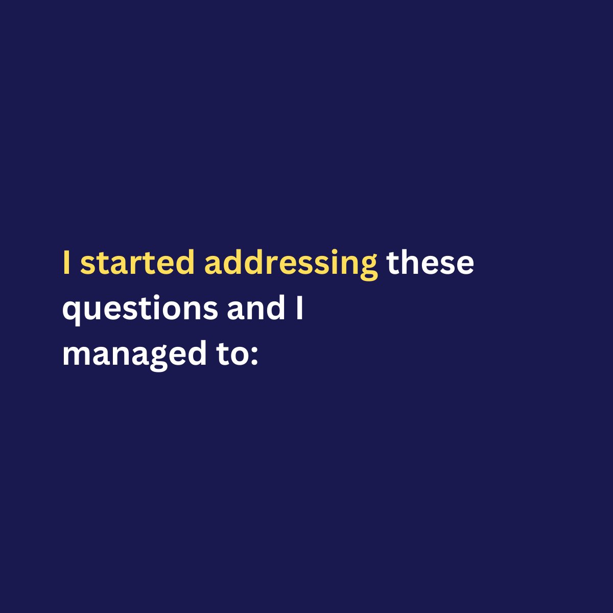 d_thesimplifier's tweet image. 4 Things my client asks me before buying my product 👇

1. Can I afford to pay for this?
2. Will this add alue to my business?
3. What are the alternatives?
4. Can I run my business without it?

#thesimplifier #clients #sales #marketing #business #money