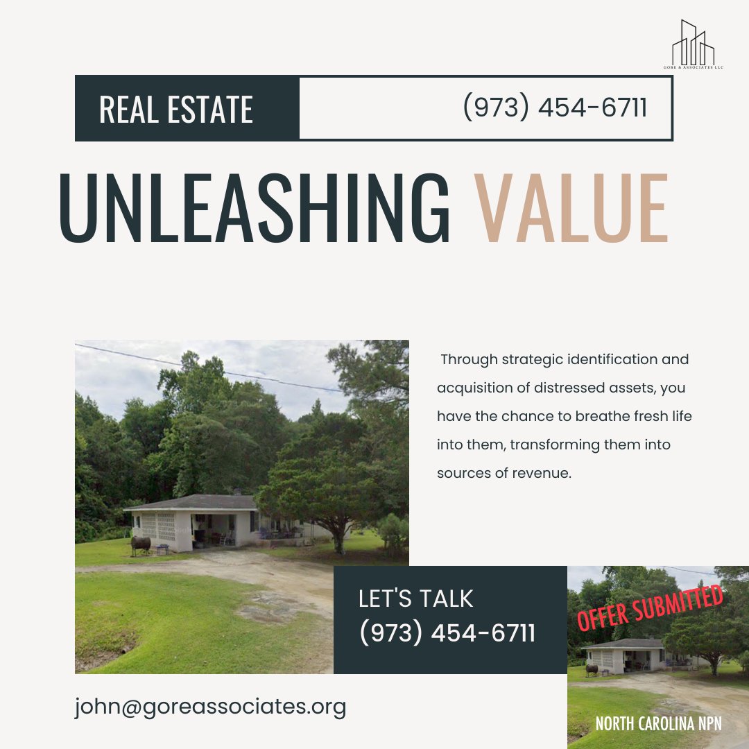 johnassiociates's tweet image. Diversify Your Investment Strategy with Real Estate. Explore for High-Potential Returns and Long-Term Stability. 🏠💎 #SmartDiversification 

Message us for more information down 👇